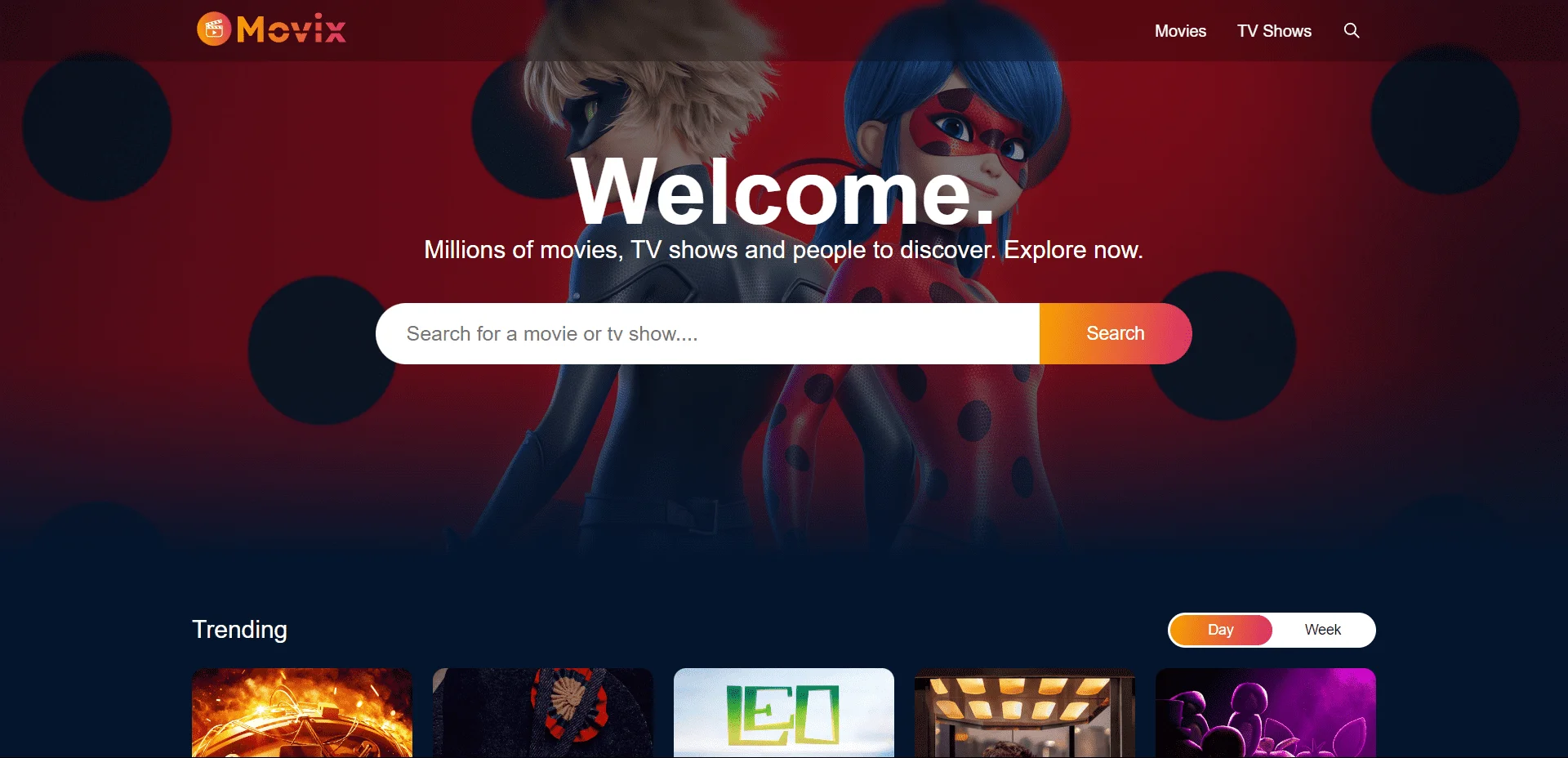 Image of Movix App